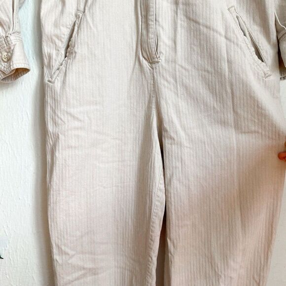 VTG 80s Banana Republic Women Jumpsuit Small Coveralls Safari Boiler Suit Retro - Picture 10 of 16